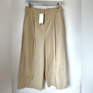 Mango Pope Classic Pants, Women - Beige. Size: 6 (US). NWT